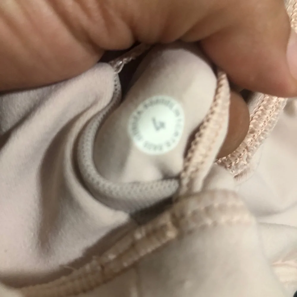 lululemon athletica Blush Pink Crop Tank Top